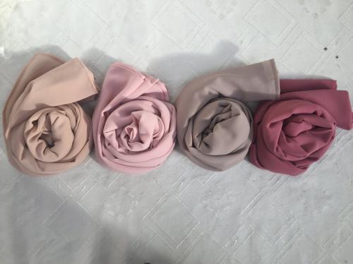 ULTRA LITE LUXURY PREMIUM CHIFFONS - PINK & NEUTRAL HUES - (HS276) 
