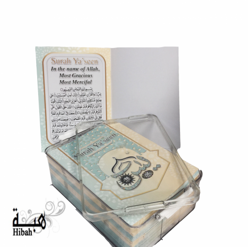 41 YASEEN KITAAB IN CLEAR CASE ( HB117)  
