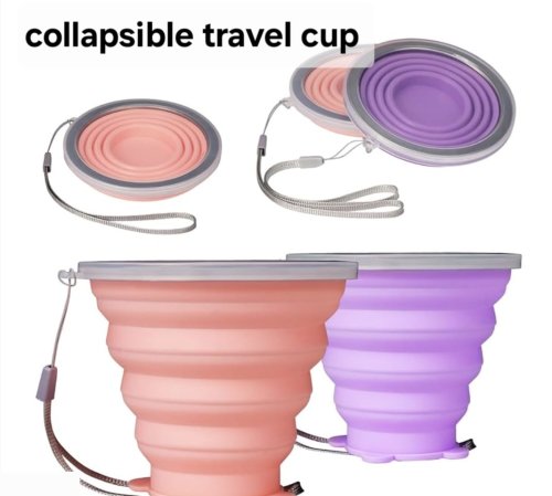Collapsible Silicone Cups - HL411 